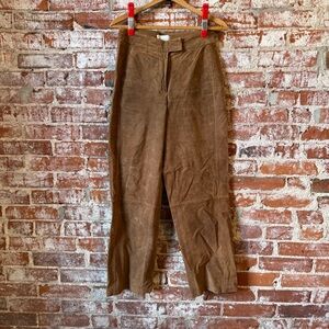 Vintage Chadwick’s size 6 leather trousers